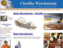 Tablet Screenshot of chwilkawytchnienia.com